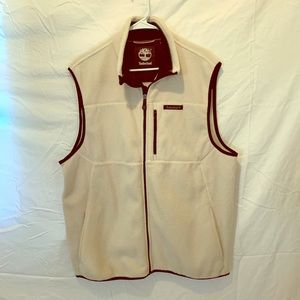 L Fleece Timberland Vest — nearly NEW